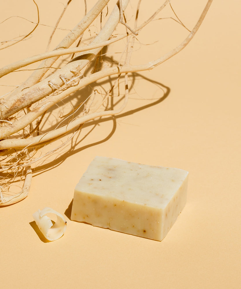 cold processed bar soap with hemp oil <p style="color:#f8cfa9; font-style:italic;"><b> lavender+ orange blossom</b></p>